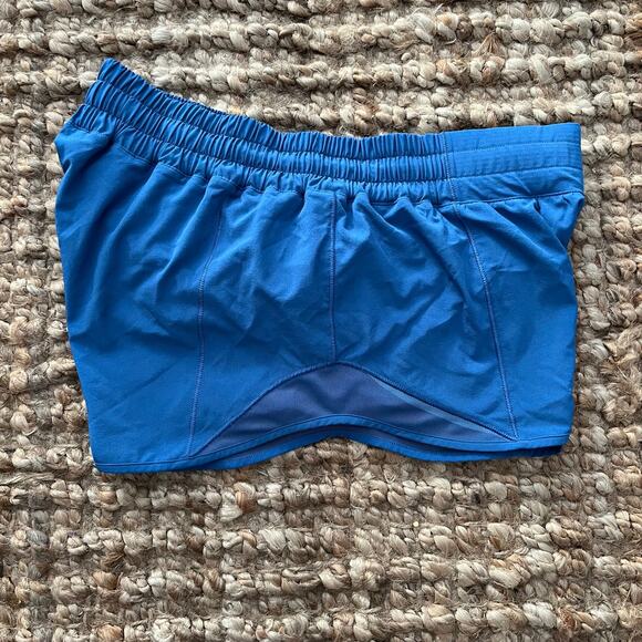 Lululemon Hotty Hot Short II 2.5" Royal Blue Size 8 Excellent Condition - Picture 8 of 11